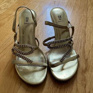 Bakers Sally Strappy Open Toe Heels